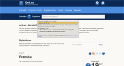 Desktop Screenshot of ord.dev.sublime.se