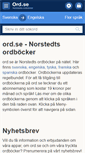 Mobile Screenshot of ord.dev.sublime.se
